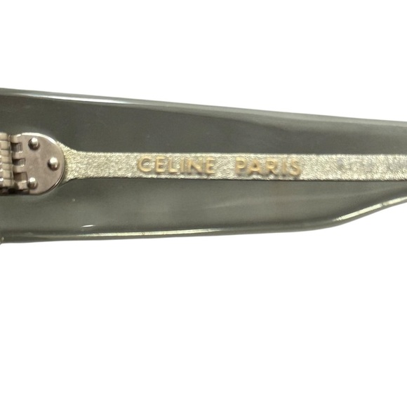 New! Authentic Celine Green/Gray/Clear Sunglasses - Picture 5 of 5